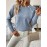 Plus Size, Women's Elegant Button-Front Sweater Jacket - Soft Round Neck Collar Blazer, Machine Washable Slim-Fit Coat for Office, Casual & Formal Wear, All-Season Layering Piece (No Dry Clean)