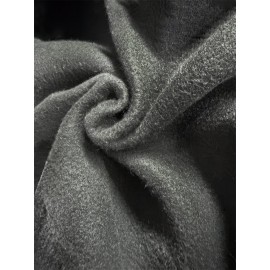 Women's Light Green Hooded Sweatshirt Dress with Inspirational 