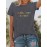 Women's Casual Short Sleeve T-Shirt - 