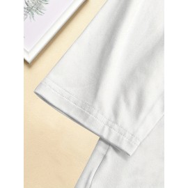 Women'S Casual V-Neck T-Shirt with 