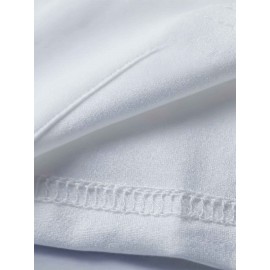 [Breast Cancer Awareness] Women's V-Neck T-Shirt | Pink Ribbon & Butterfly Graphic - 