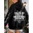Women'S Cozy Fleece Hoodie with Humorous 